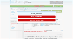Desktop Screenshot of jalilstamps.com